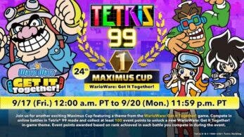 Tetris 99 confirma Maximus Cup de WarioWare: Get It Together!