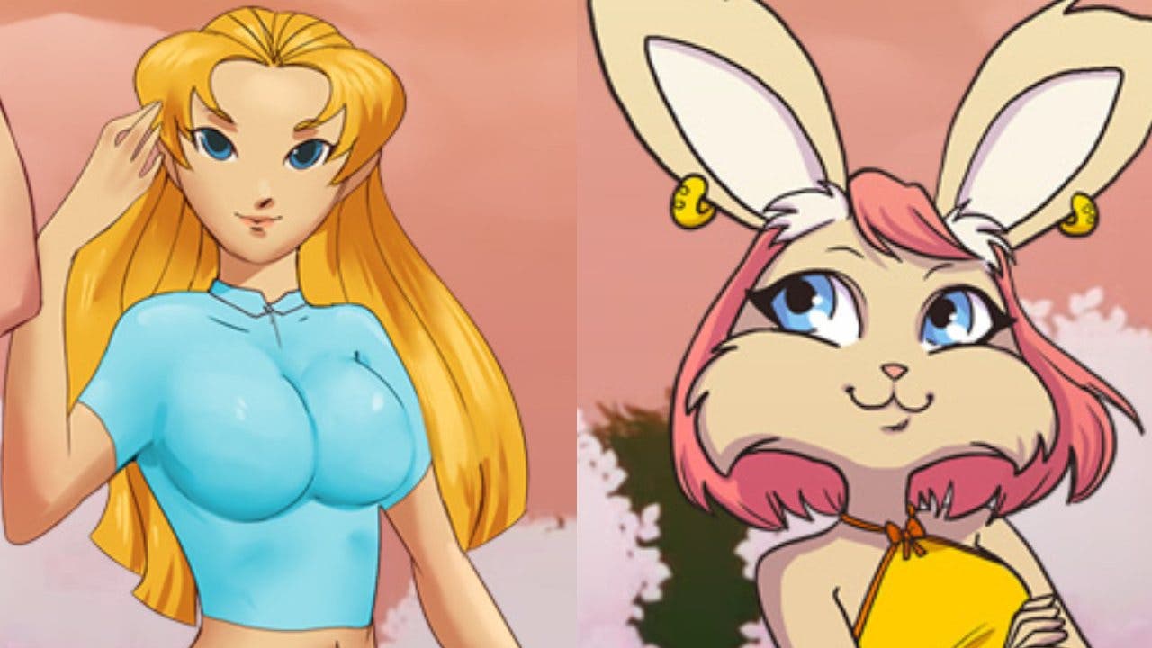 Un juego de Nintendo Switch sustituye a chicas por conejos para evitar la censura al salir en PlayStation
