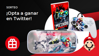 [Act.] ¡Sorteo exprés de esta copia física de Metroid Dread + funda + mando!