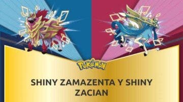 Todos los links a tiendas que regalan online Zacian shiny y Zamazenta shiny para Pokémon Espada y Escudo