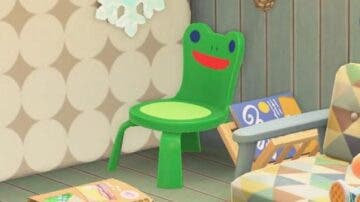 La actualización 2.0 de Animal Crossing: New Horizons incluye seis variantes de la silla ranita