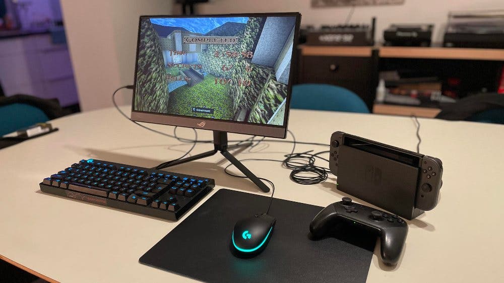 Quake admite soporte con ratón y teclado en Nintendo Switch tras su primera gran actualización