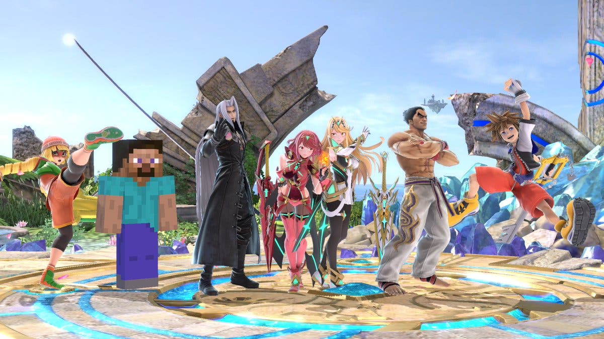 Sakurai celebra el fin de desarrollo de Smash Ultimate con fotos grupales de los Fighter Pass