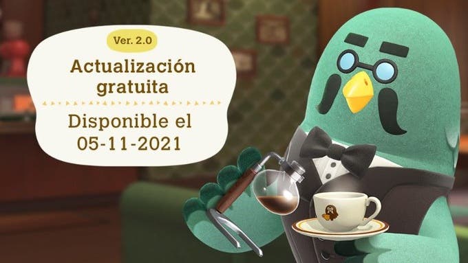 Fígaro protagoniza esta nueva imagen promocional de Animal Crossing: New Horizons
