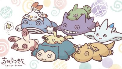 Los Pokémon desmayados son la última moda en la nueva línea de merchandising de Pokémon