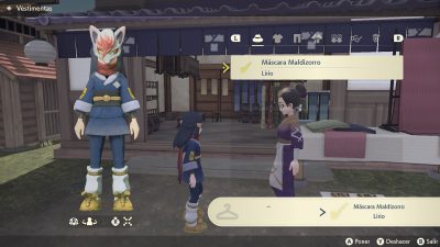Los jugadores de Leyendas Pokémon: Arceus podrán hacerse con la Máscara Maldizorro hasta el 9 de mayo