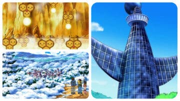 10 geniales ubicaciones de Sinnoh que solo aparecen en el anime de Pokémon