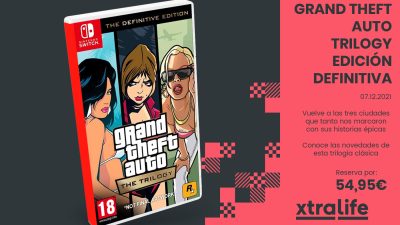 Reserva disponible: Revive la trilogía GTA original en tu Nintendo Switch con Grand Theft Auto Trilogy Edición Definitiva