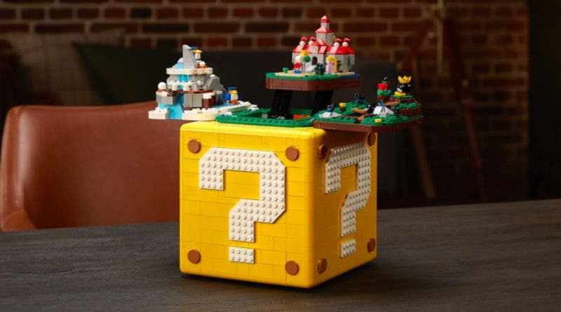 Conocemos de dónde surgió la idea de crear el Bloque ? de Super Mario 64 de LEGO