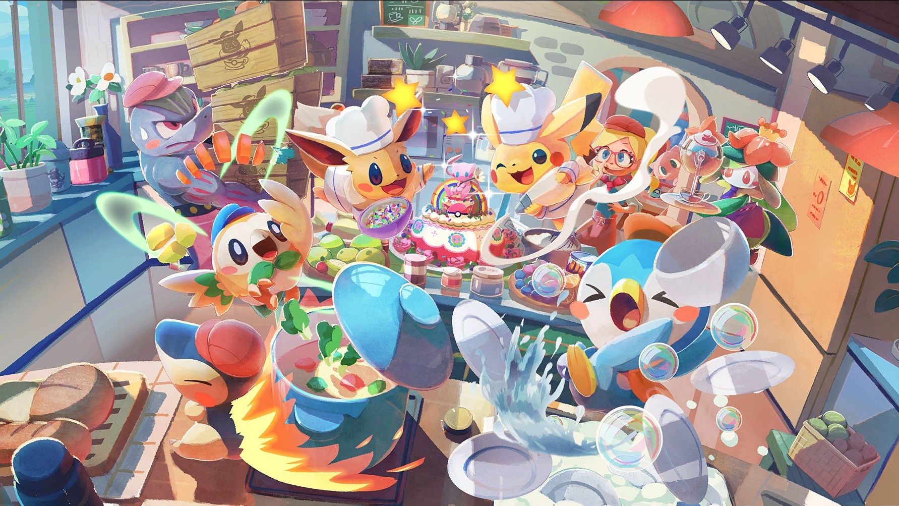 Pokémon Café ReMix recibe estas nuevas comandas