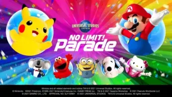 Pikachu y Mario estarán en el desfile de primavera del parque Universal Studios Japan
