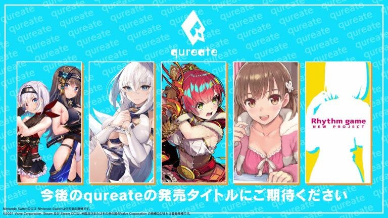 Qureate anuncia estos cinco títulos para Nintendo Switch