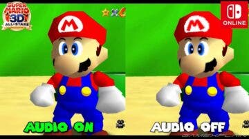 Comparativa en vídeo de Super Mario 64: Nintendo Switch Online vs. Super Mario 3D All-Stars