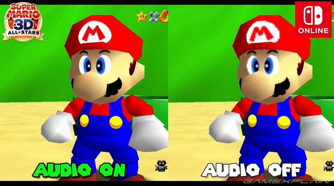 Dramaturgo envase Retirarse Comparativa en vídeo de Super Mario 64: Nintendo Switch Online vs. Super  Mario 3D All-Stars - Nintenderos