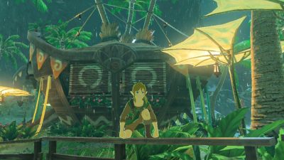 Genial recreación de la Aldea Onaona de Zelda: Breath of the Wild en Animal Crossing: New Horizons