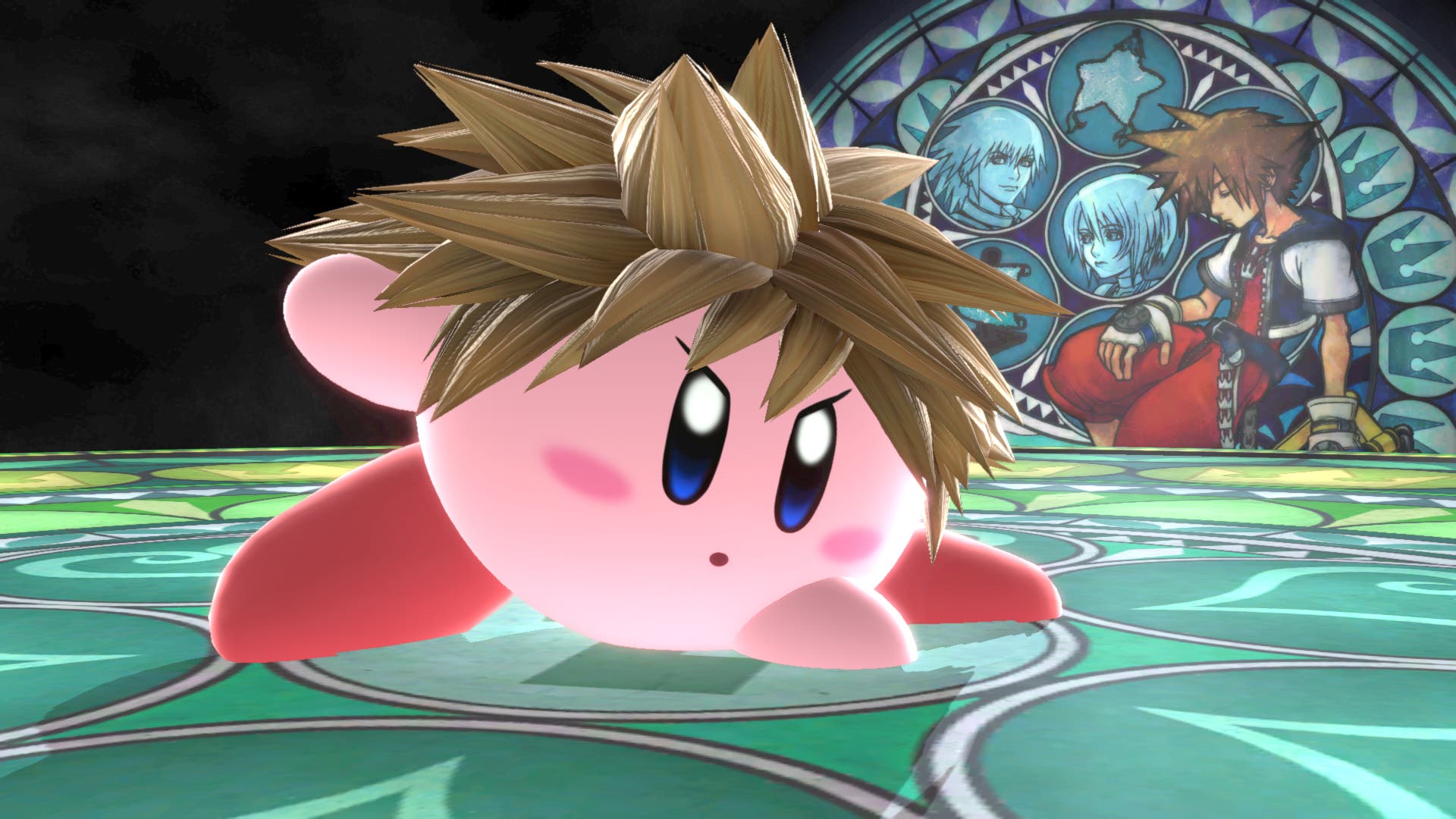 This is what Kirby looks like after swallowing Sora in Super Smash Bros. Ultimate thumbnail