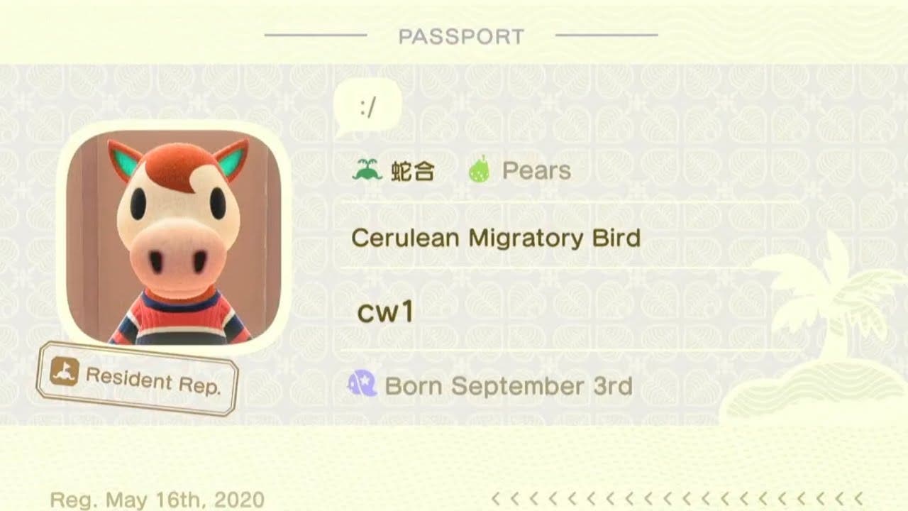 Cómo hacer una foto de pasaporte a cualquier vecino en Animal Crossing: New Horizons