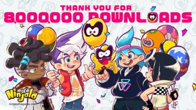 Ninjala celebra que ya supera los 8 millones de descargas con un regalo para todos