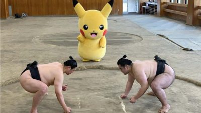 Pokémon se adentra en el mundo del sumo con esta nueva colaboración oficial