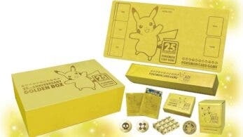 La caja dorada del 25º aniversario del JCC Pokémon ya se puede reservar con envío internacional