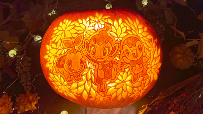 Hasta la calabaza de Halloween hace especular sobre Pokémon Diamante Brillante y Perla Reluciente
