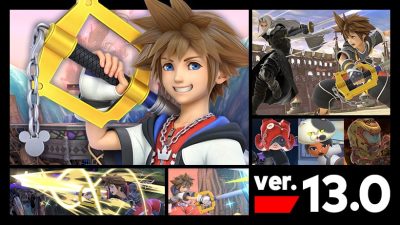 Super Smash Bros. Ultimate se actualiza a la versión 13.0.0 con Sora de Kingdom Hearts y más