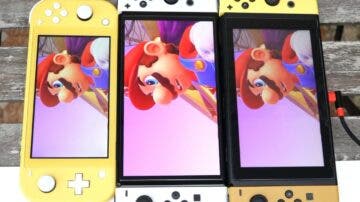 Comparativa en vídeo de Nintendo Switch: Lite vs. modelo OLED vs. estándar