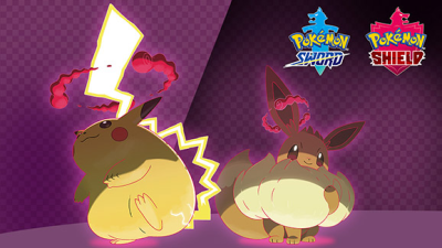 Nueva distribución para Pokémon Espada y Escudo de Cristales Dinamax de Pikachu e Eevee Gigamax