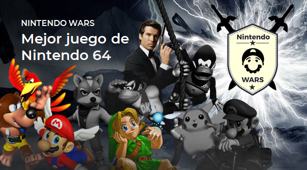Tercera Ronda de Nintendo Wars: Mejor juego de Nintendo 64: ¡Vota por los 4 clasificados!