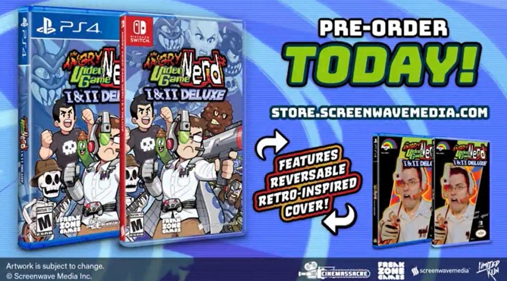 Angry Video Game Nerd 1 & 2 Deluxe confirma edición física para Nintendo Switch