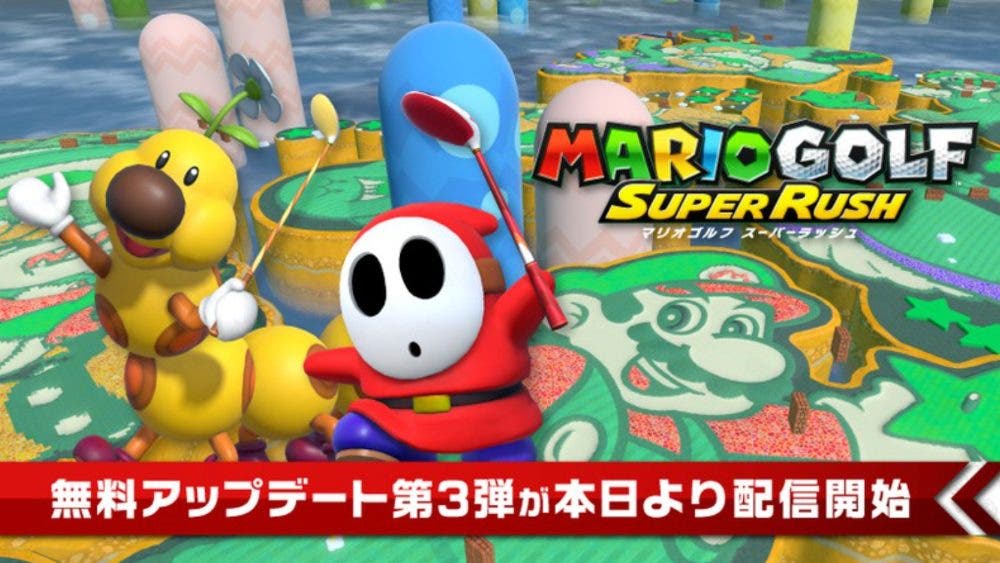 Mario Golf: Super Rush se actualiza a la versión 4.0.0: última actualización gratuita con Shy Guy, Floruga y más