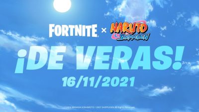 Naruto confirma su llegada a Fortnite: más información el 16 de noviembre