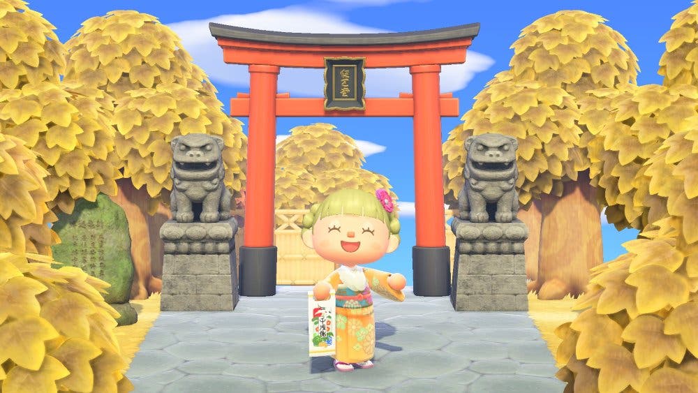 Animal Crossing: New Horizons introduce el caramelo de los mil años para celebrar el Shichi-Go-San