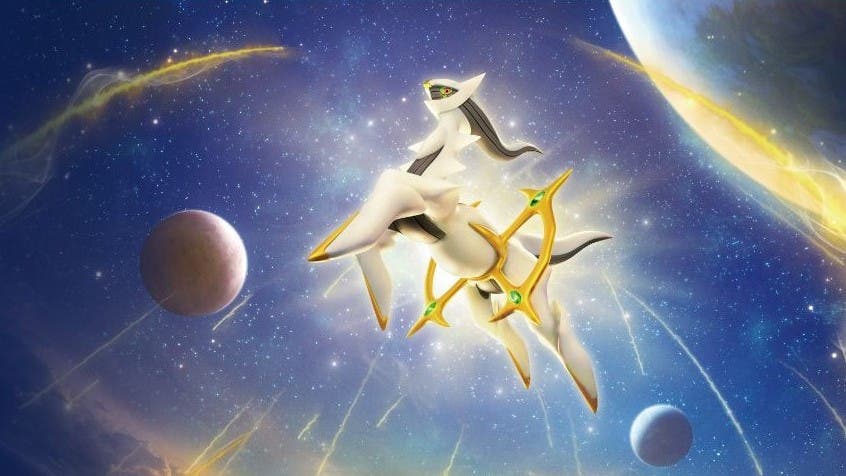 Esta nueva ilustración de Arceus protagoniza Star Birth, la próxima colección del JCC Pokémon