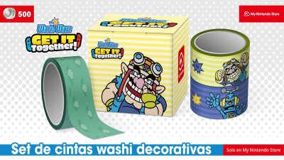 Estas cintas washi de WarioWare: Get It Together! se añaden al catálogo europeo de recompensas de My Nintendo
