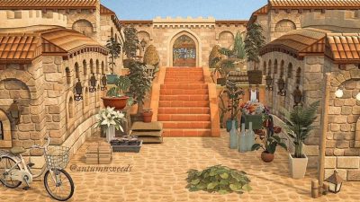 Echa un vistazo a esta genial ciudad de adoquines de estilo croata en Animal Crossing: New Horizons
