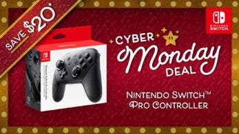 Nintendo anuncia sus ofertas del Cyber Monday para Estados Unidos