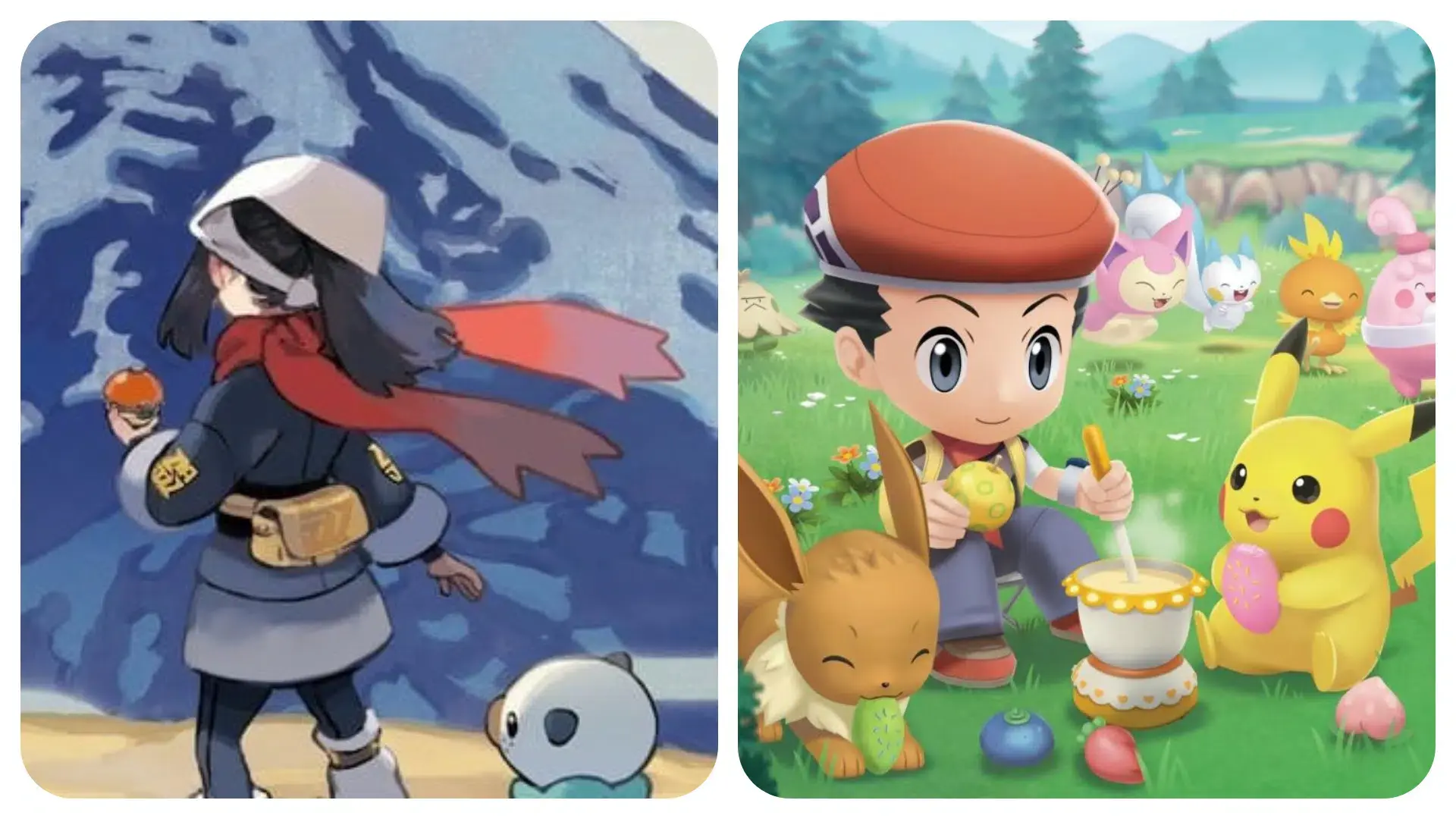 Pokémon Diamante Brillante y Perla Reluciente: Comparativa remake