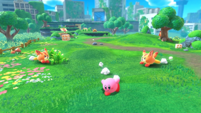 HAL no ha querido «atormentar» a Kirby con demasiados enemigos en Kirby y la tierra olvidada