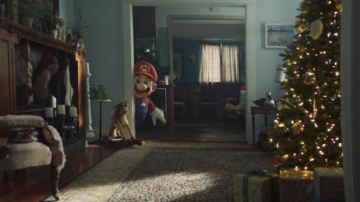 Mario y compañía se trasladan al mundo real en el nuevo spot festivo de Nintendo Switch