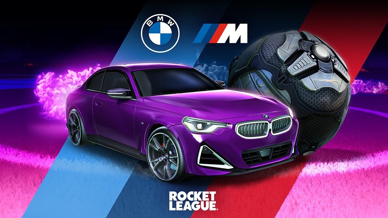 Rocket League confirma colaboración con BMW M240i: detalles y tráiler
