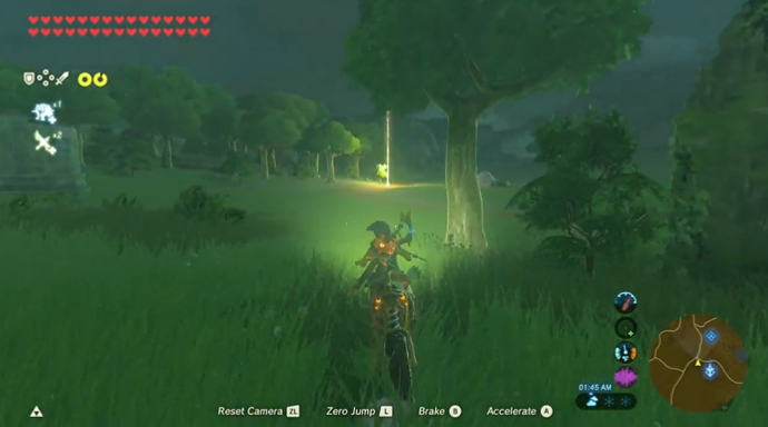 Vídeo: Jugador obtiene dos fragmentos de estrella en el mismo lugar en Zelda: Breath of the Wild
