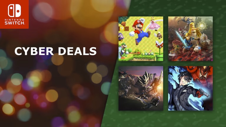 Lista de descuentos disponibles en la eShop de Switch con las Cyber Deals de Nintendo of America