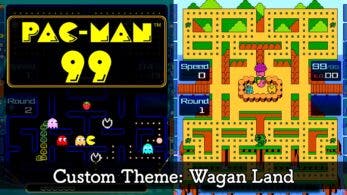 Un vistazo detallado al tema de Wagan Land disponible en Pac-Man 99