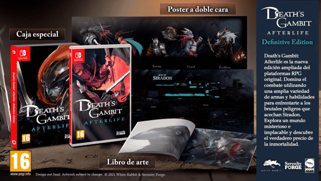 Descubre el precio de la inmortalidad en Death’s Gambit Afterlife Edición Definitiva para Nintendo Switch