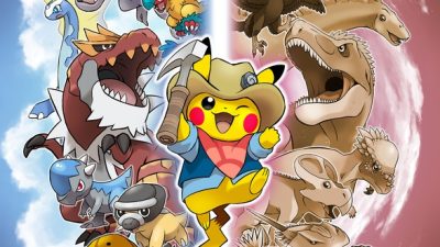 Arte oficial muestra los dinosaurios en los que se basan los Pokémon fósiles