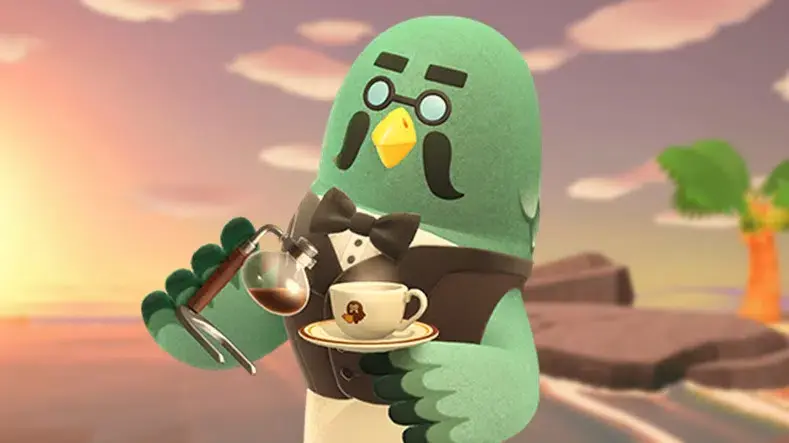Este es el aspecto de F&iacute;garo sin sus gafas en Animal Crossing: New Horizons