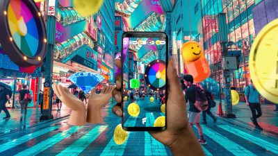 La aplicación de Fold emplea la plataforma de realidad aumentada de Niantic para cazar criptomonedas en lugar de Pokémon