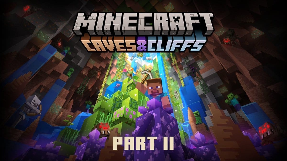 Minecraft celebra la llegada de Caves & Cliffs: Part II con este vídeo