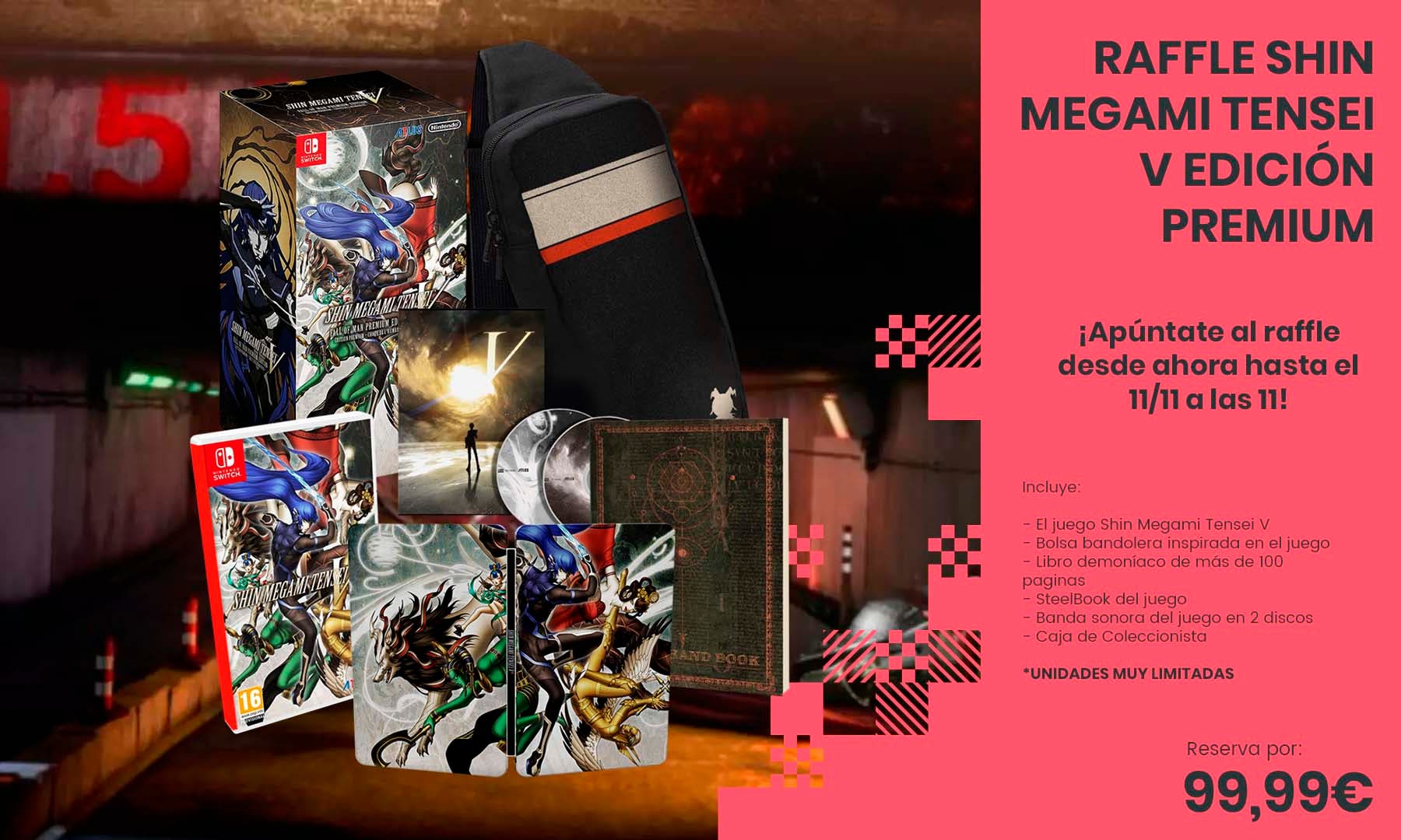 xtralife abre un Raffle para Shin Megami Tensei V Edición Premium